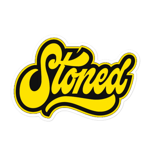 Stoned (Yellow) Sticker